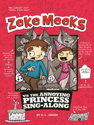 cover image of Zeke Meeks vs the Annoying Princess Sing-Along